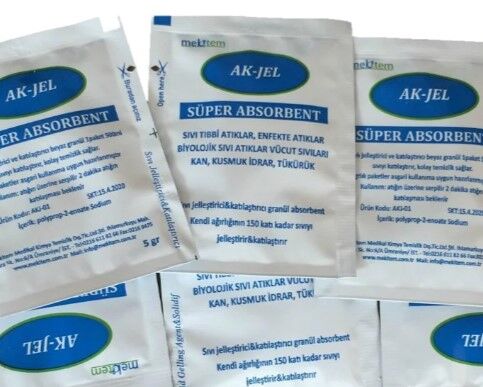 Sıvı Jelleştirici ve Suda Eriyen Paket 20gr